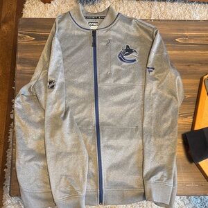 Fanatics Canucks Full Zip Team Jacket